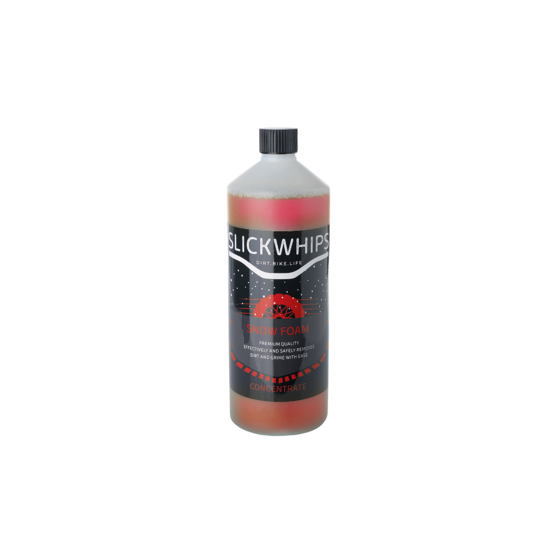 Slickwhips Snow Foam Bike Cleaner 1L - Cherry Scented Premium Foam Solution