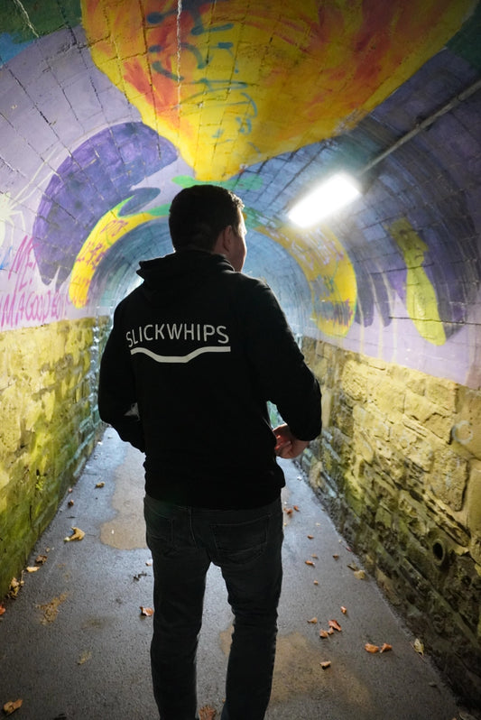 Slickwhips Adults Hoodie in Black