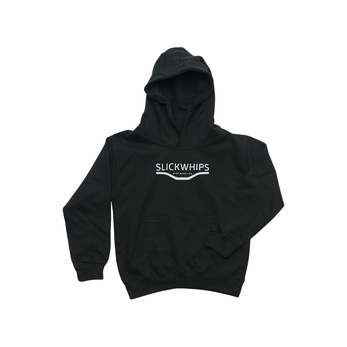 Slickwhips Kids Ride Hoodie in Black