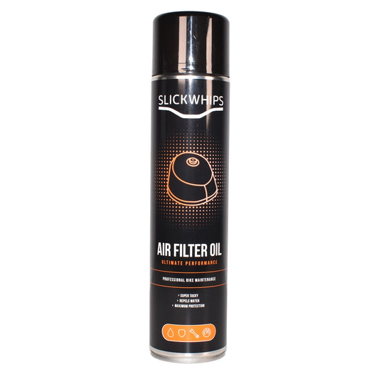 Slickwhips Air Filter Oil Spray for Motorcycles 600ML