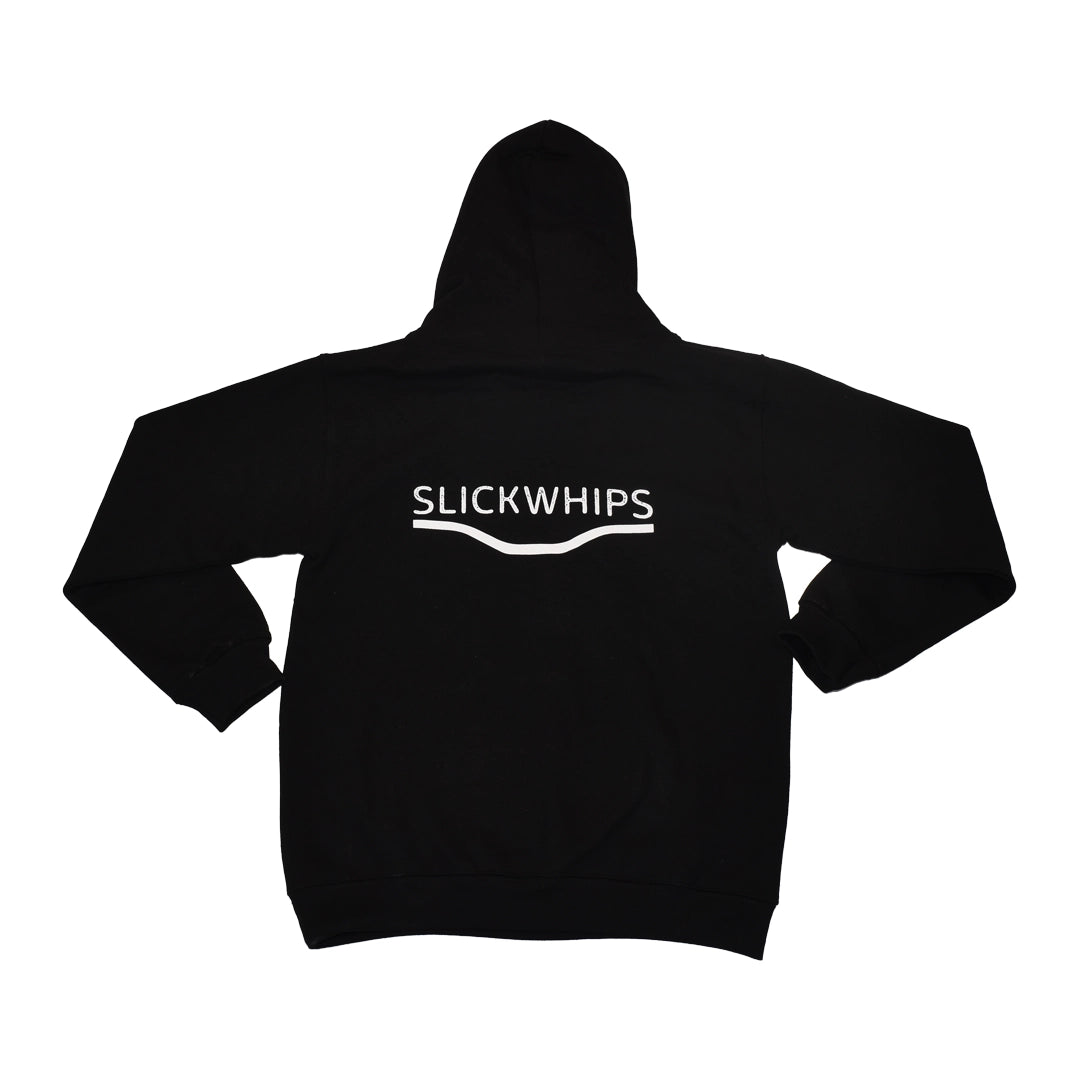 Slickwhips Kids Ride Hoodie in Black
