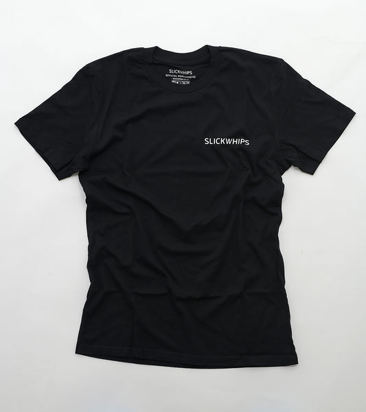 Slickwhips Shaka Adults T-Shirt in Black