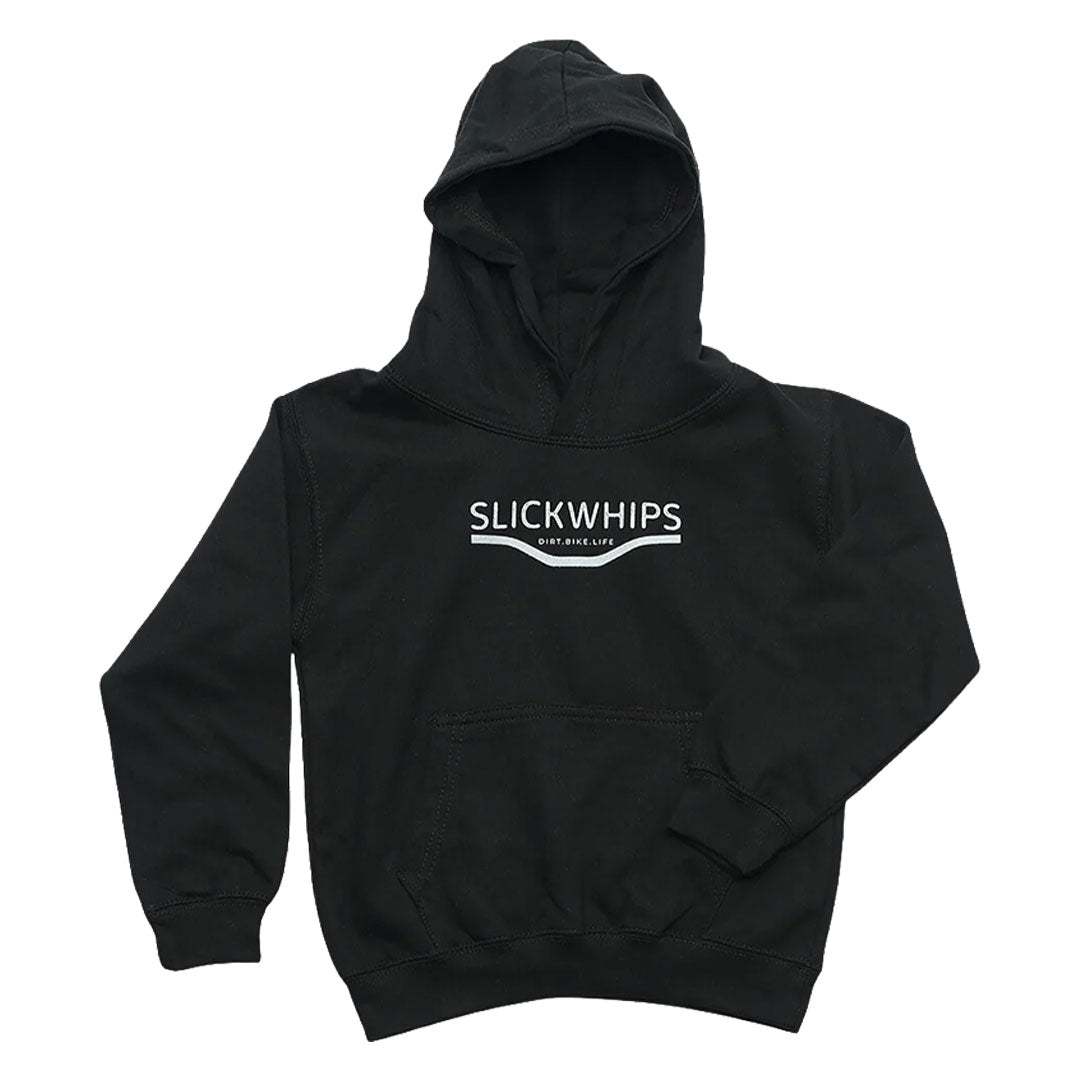 Slickwhips Kids Ride Hoodie in Black