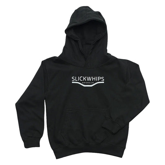 Slickwhips Kids Ride Hoodie in Black
