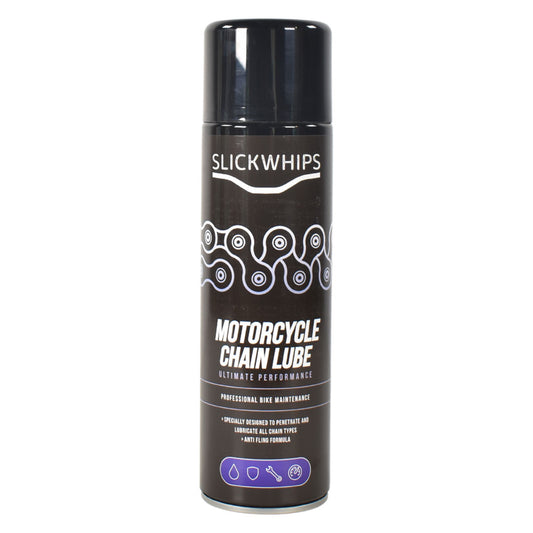 Slickwhips All Weather Motorcycle Chain Lube Lubricant 500ML